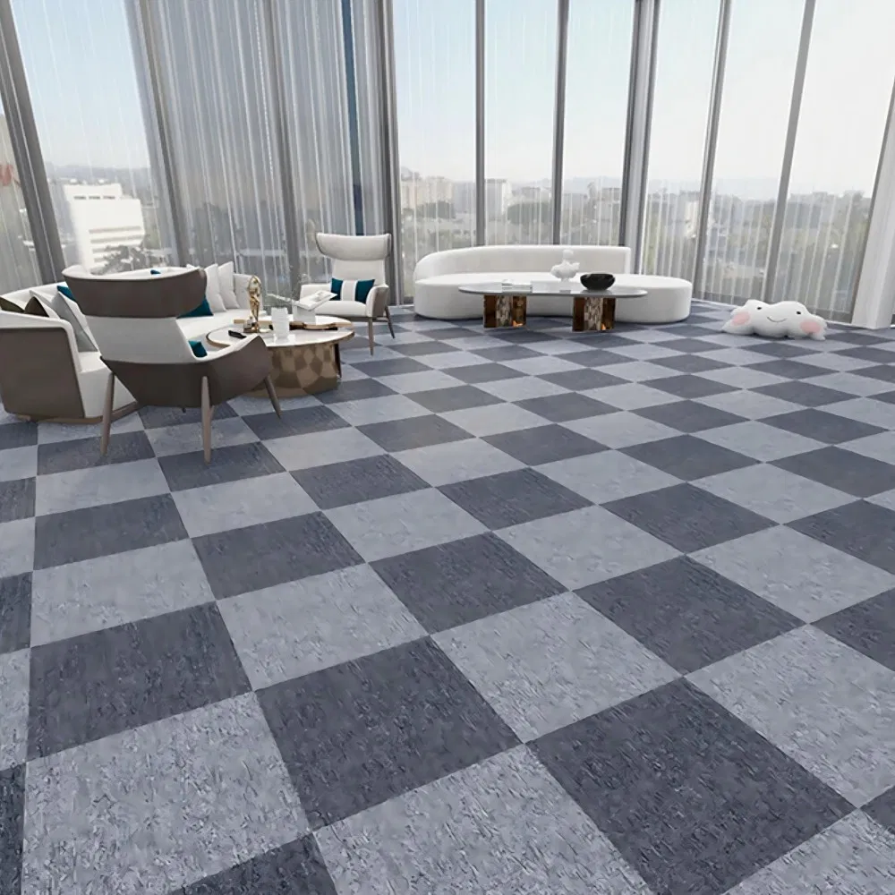 Soft Touch Surface Modular Carpet Tiles for Executive Office Suite
