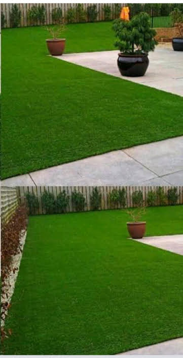 Artificial grass landscaping solution