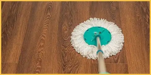 Easy to clean laminate flooring